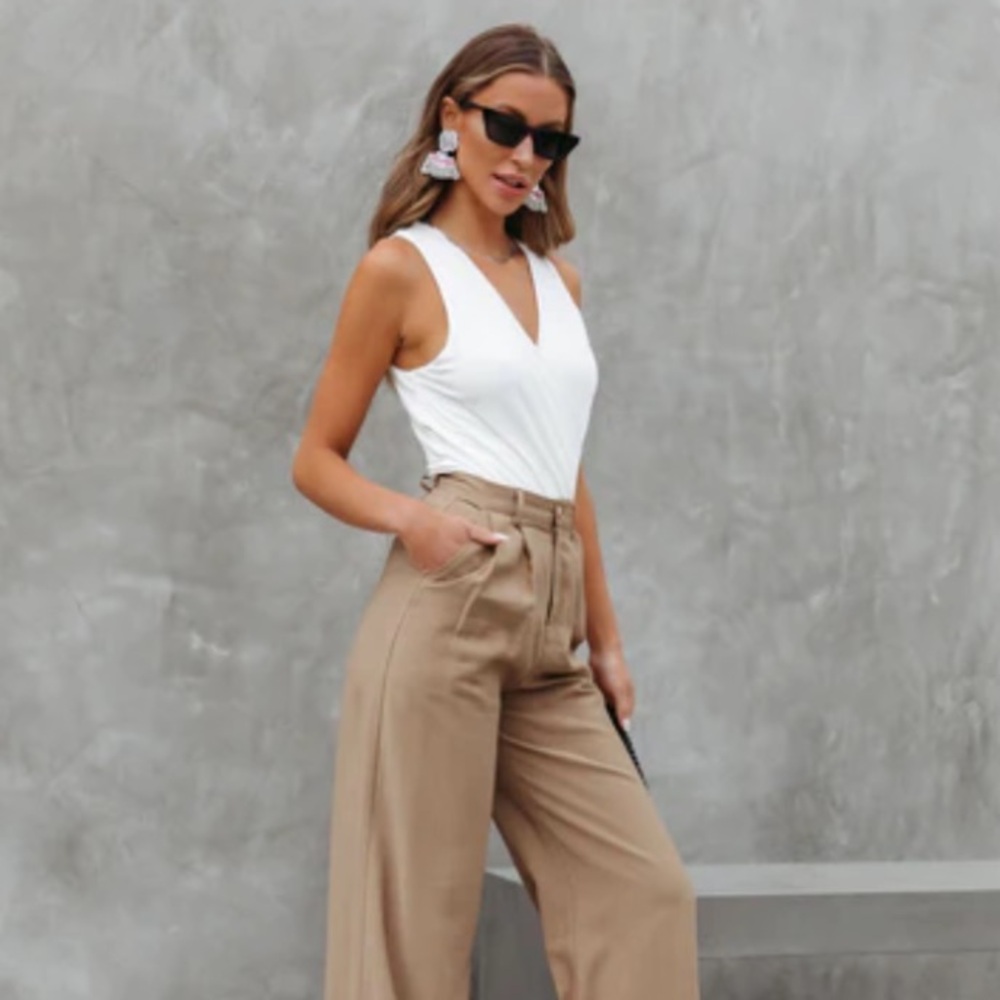 Gabby Drape V-Neck Bodysuit